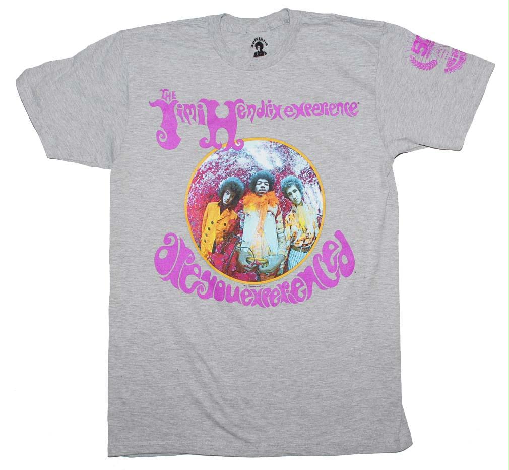 Jimi Hendrix Are You Experienced Heather T-Shirt