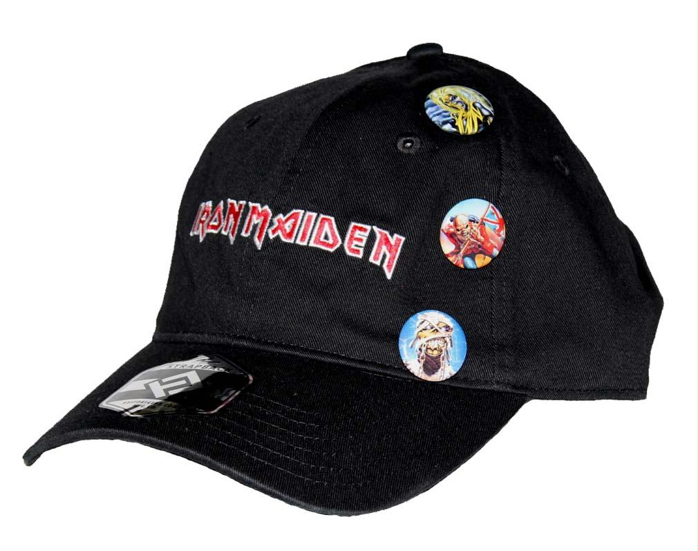 Iron Maiden Trooper Pin Hat - Black