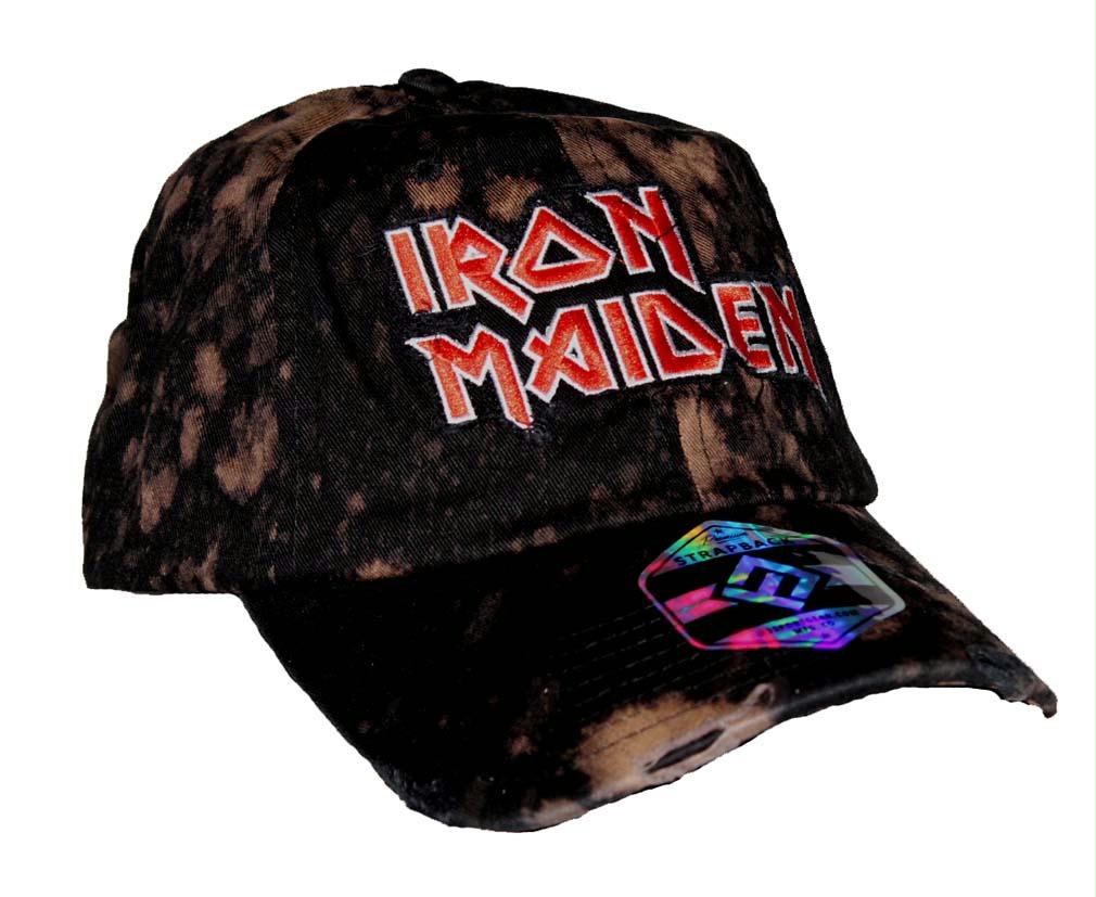 Iron Maiden Bleach Logo Hat - Multi