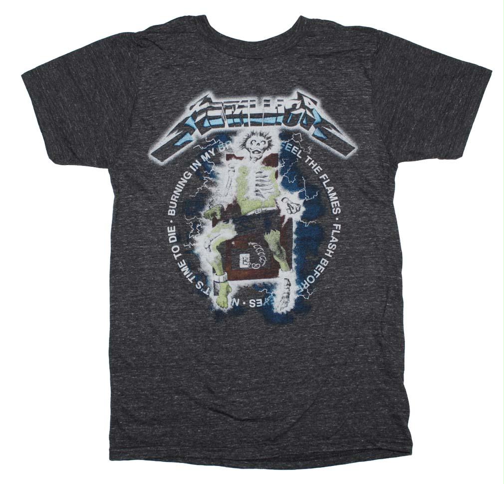 Metallica Electric Chair Heather T-Shirt
