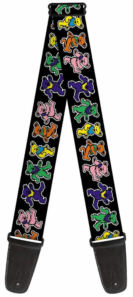 Grateful Dead Dancing Bears Guitar Strap