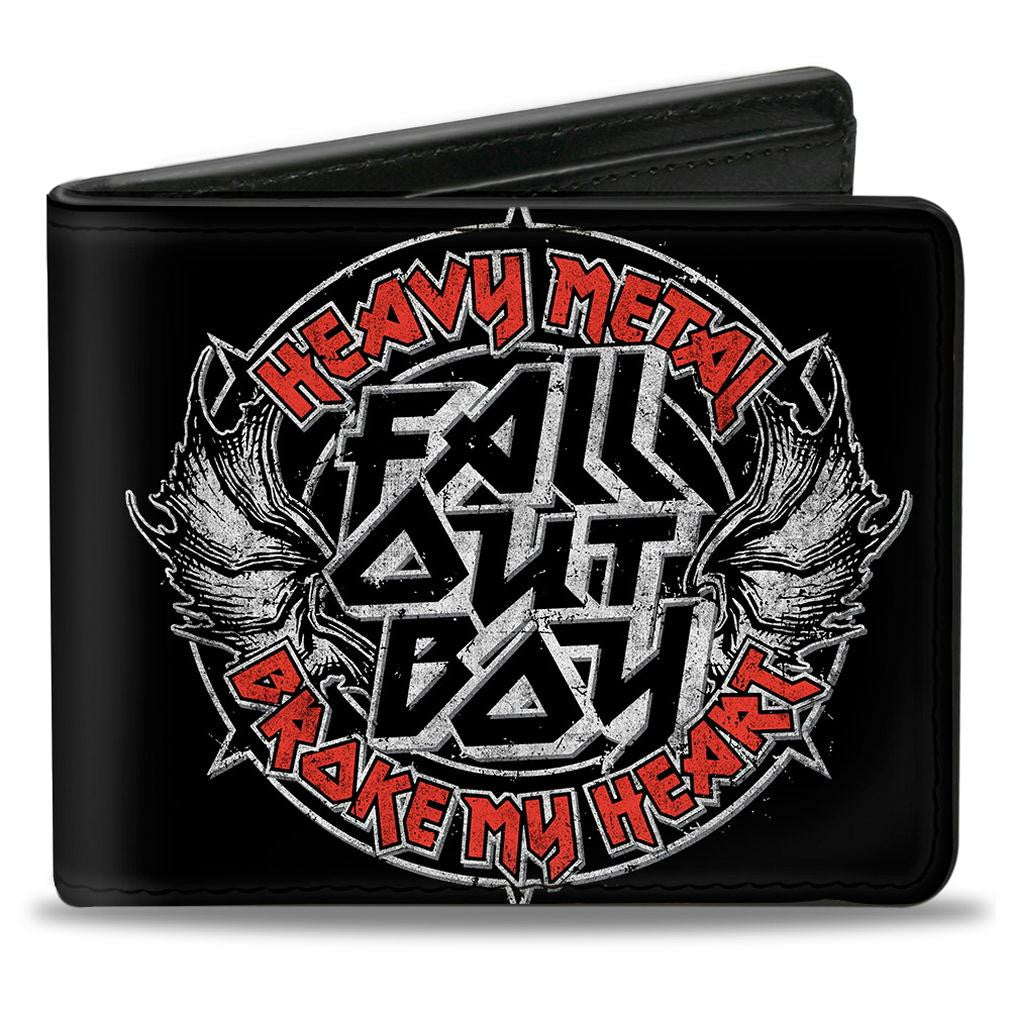 Fall Out Boy Heavy Metal Broke my Heart Bifold Wallet