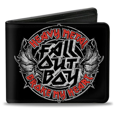 Fall Out Boy Heavy Metal Broke my Heart Bifold Wallet