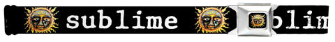 Sublime Sun Logo Seatbelt Belt (24-38")