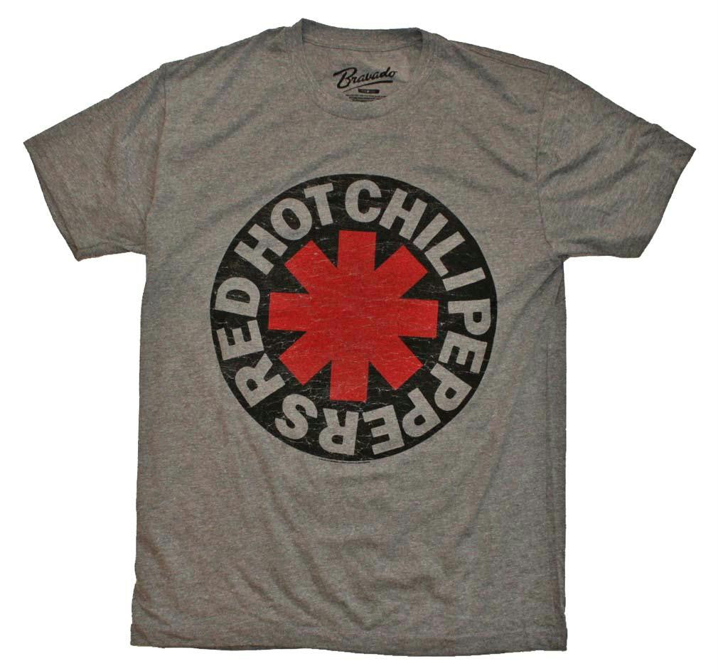 Red Hot Chili Peppers Asterisk Circle T-Shirt