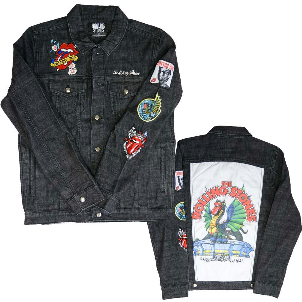 Rolling Stones Dragon Denim Jacket