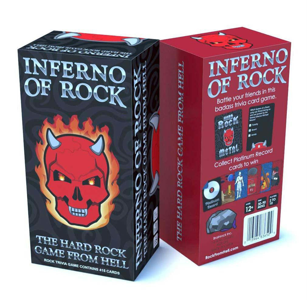 Inferno of Rock Heavy Metal Trivia Game