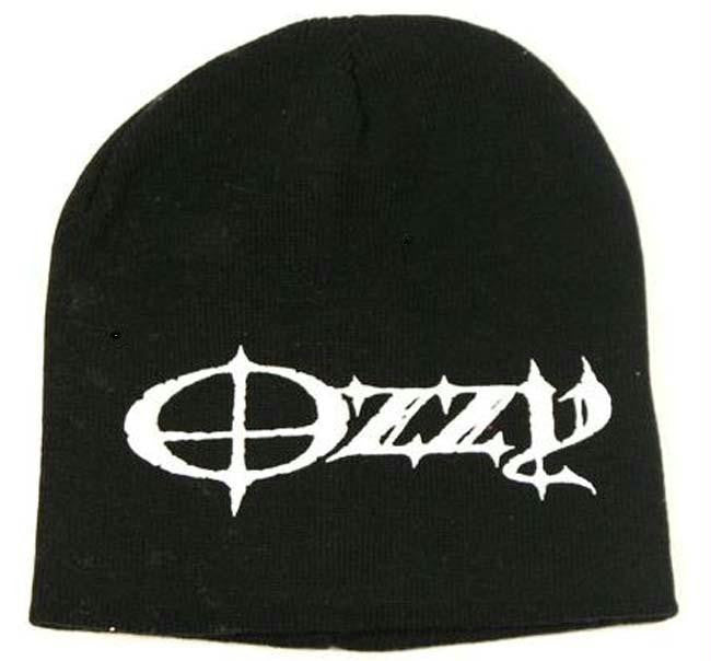 Ozzy Osbourne Logo Beanie Hat - Black