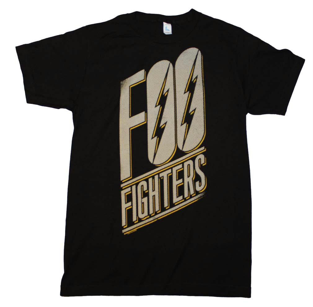 Foo Fighters Slanted Logo Slim Fit T-Shirt