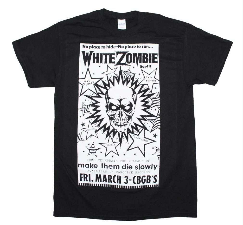 White Zombie CBGB Poster T-Shirt