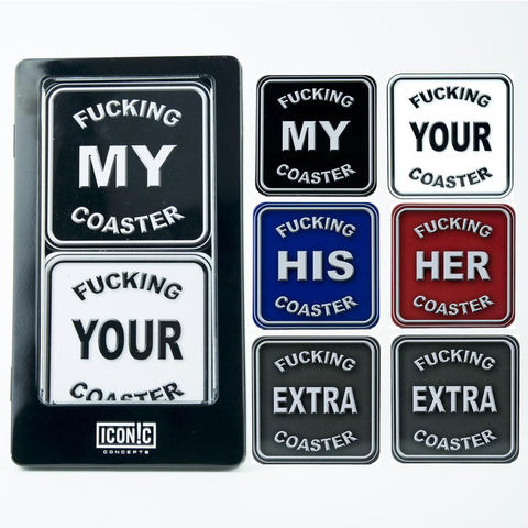 My F*cking Coaster Drink Coaster Set (6 Coasters)