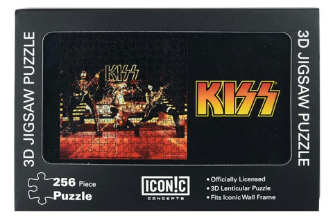 KISS On Stage 3D Puzzle (256 Pieces)