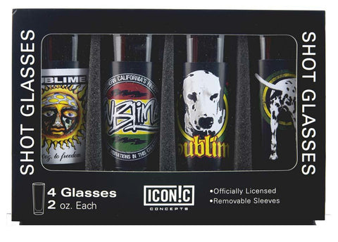 Sublime Shot Glasses Set (4 Pack)