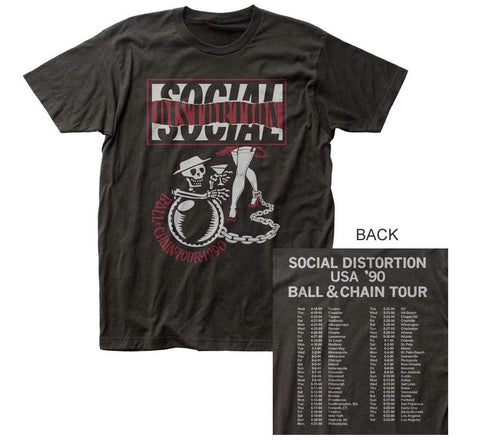 Social Distortion Ball & Chain T-Shirt