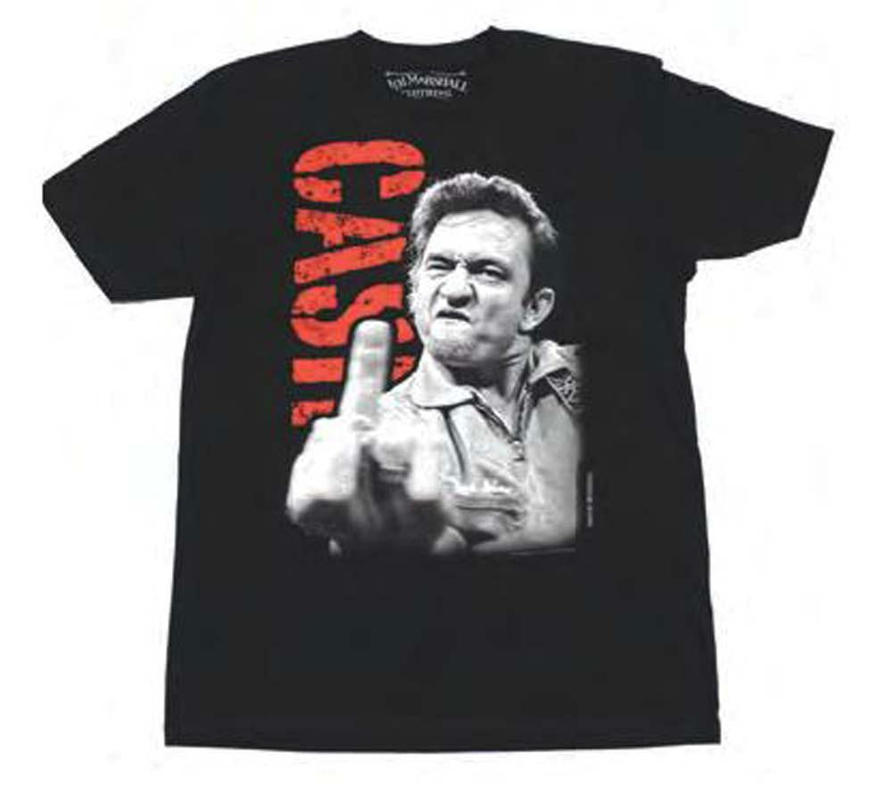 Johnny Cash The Finger T-Shirt