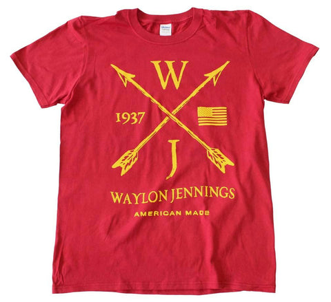 Waylon Jennings Arrows T-Shirt