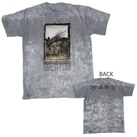 Led Zeppelin Man with Sticks Custom Dye T-Shirt