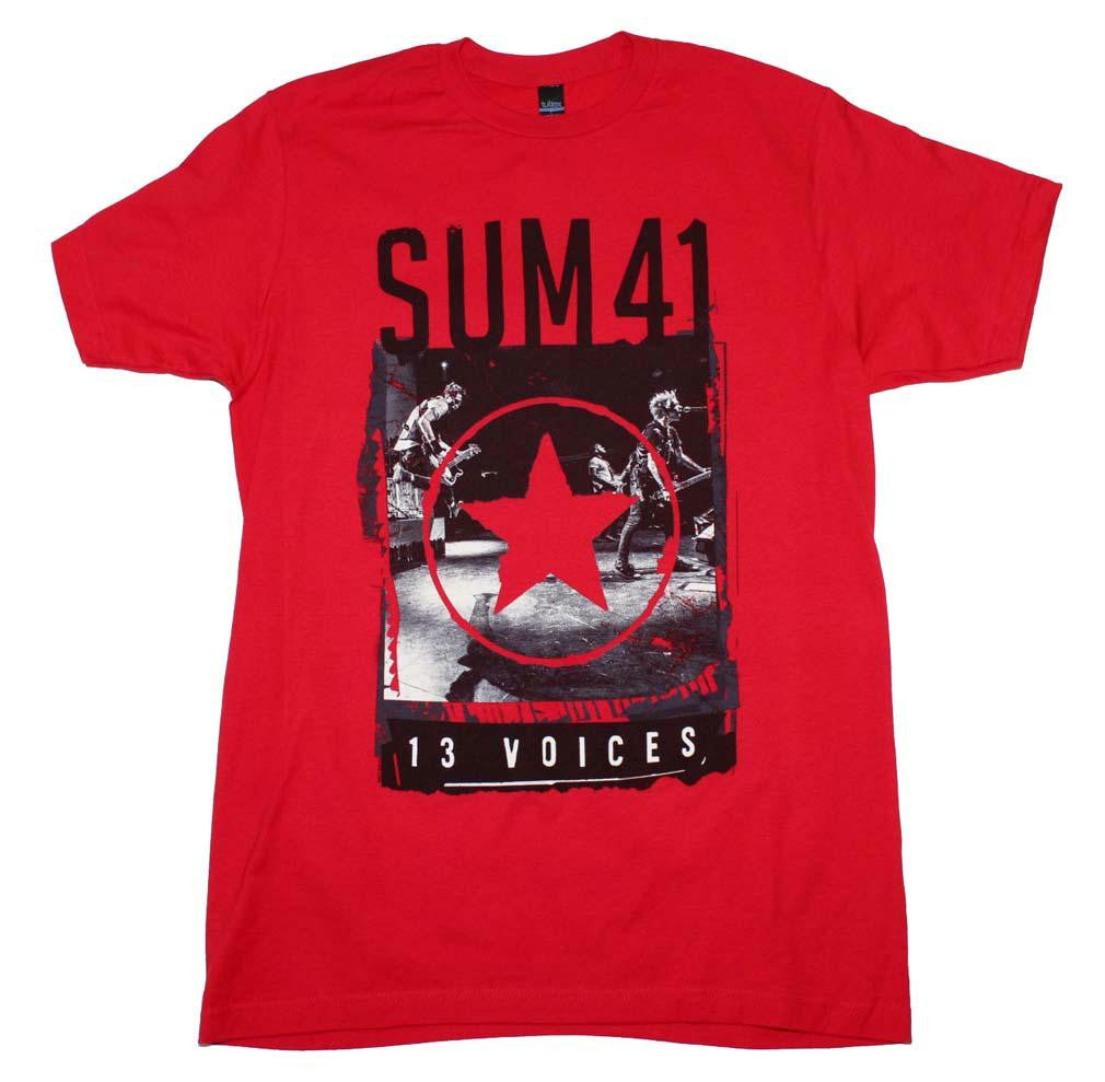 Sum 41 Red Star 13 Voices T-Shirt