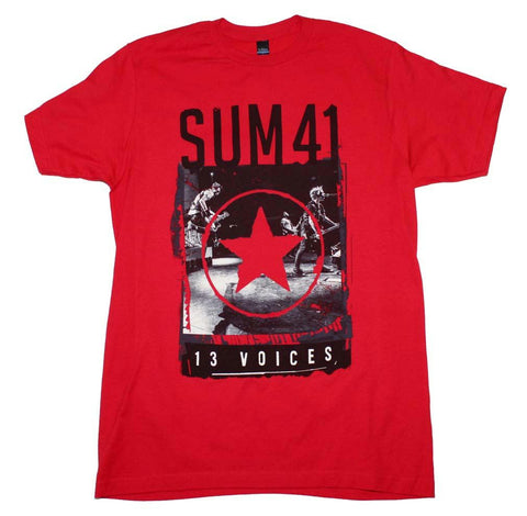 Sum 41 Red Star 13 Voices T-Shirt
