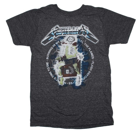 Metallica Electric Chair Heather T-Shirt