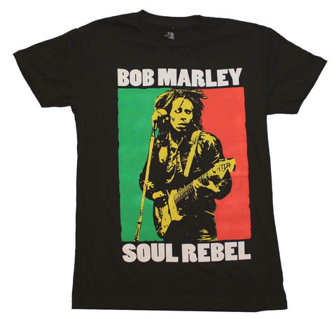 Bob Marley Soul Rebel Color Block T-Shirt